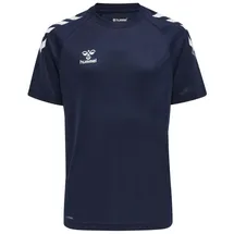 hummel Core Poly Tee S/S Kids, marine 116