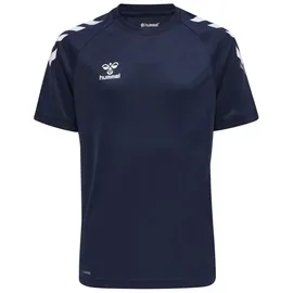 hummel Core Poly Tee S/S Kids, marine 116