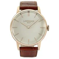 Locman Herrenuhr "1960" in Braun | Gr.: onesize