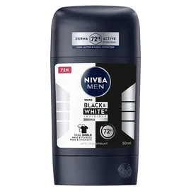 NIVEA Deodorant Black & White Invisible Original Deo Stick 5 x 50 ml