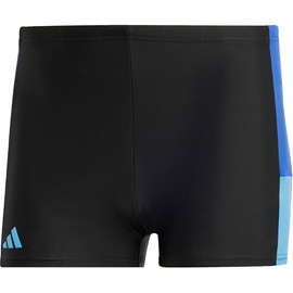 adidas Men's Colorblock Swim Boxers Badehose, Black/Royal Blue/Blue Burst, 42