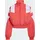 adidas BLOCKED WASHED ZIPPED TRACKTOP Trainingsanzug Rot XL