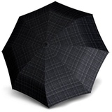 Knirps Knirps® Taschenregenschirm S.570 L Automatic - Taschenschirm Regenschirm grau Markenkoffer
