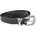 Damengürtel Leder/Polyurethan schwarz 105