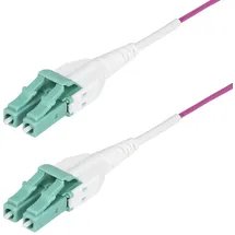Startech Multimode-OM4-LC-a-LC-Faserkabel 3m Violett Érica StarTech.com