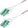 Startech Multimode-OM4-LC-a-LC-Faserkabel 3m Violett Érica StarTech.com