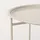 Boltze Tabletttisch/Beistelltisch aus Metall schlicht beige 46 cm von Boltze