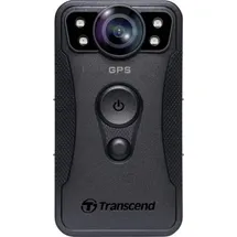 Transcend TS128GDPB40A Bodycam Spritzwassergeschützt, GPS, Interner Speicher