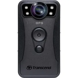 Transcend TS128GDPB40A Bodycam Spritzwassergeschützt, GPS, Interner Speicher