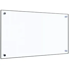 deluke Küchenrückwand Glas 70x40cm Transparent Wandverklediung Küche Wandschutz Spritzschutz Herdspritzschutz Glasplatte