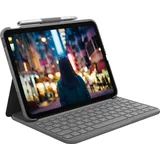 Logitech Slim Folio für iPad 10 (2022) Grau