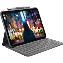Logitech Slim Folio für iPad 10 (2022) Grau