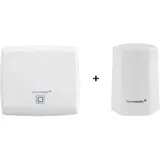 Homematic IP Starter Set Wetter Mini mit Temperatur- und Luftfeuchtigkeitssensor - außen