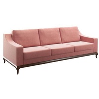 JVmoebel Sofa, Sofa 3 Sitzer Schlafsofa Dreisitzer Modern Stil Möbel Designer rosa