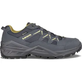 Lowa Sirkos Evo GTX Lo Herren stahlblau/senf 46,5