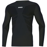 Jako Comfort 2.0 langarm Funktionsshirt schwarz L