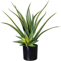 Creativ green Künstliche Zimmerpflanze »Deko-Sukkulente Aloe«, grün