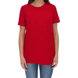 HECHTER PARIS Damen T-Shirt Sommer-Shirt mit leichten Puffärmeln 26272246 Rot - 36