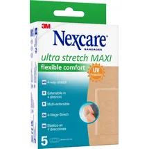 3M Ultra Stretch MAXI Flexible Comfort Pflaster beige 5 x 10 cm 5 St.
