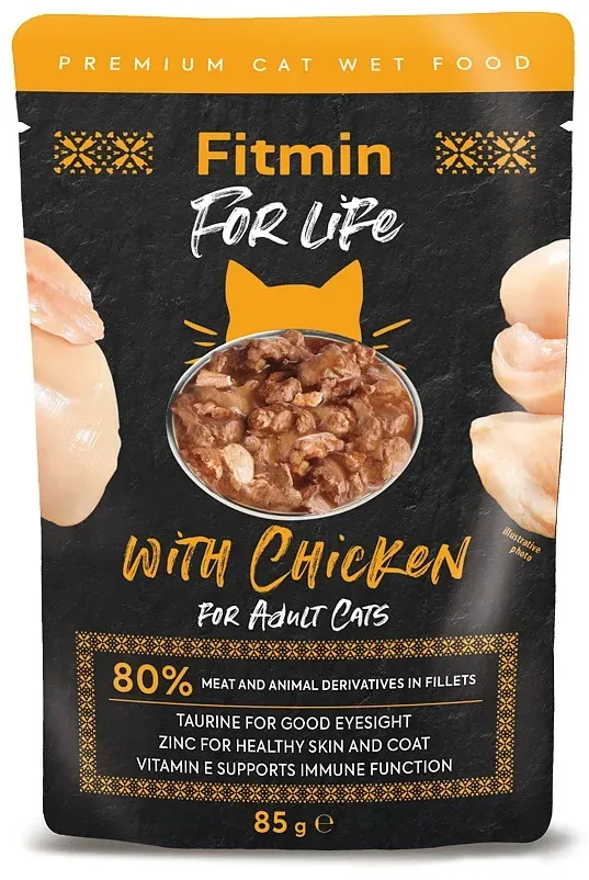 Fitmin Cat For Life Adult Chicken 85g