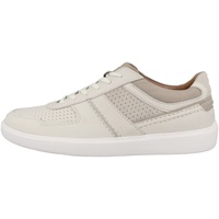 Clarks Herren Cambro Race Sneaker Off White Combi