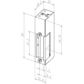 ASSA ABLOY effeff 14 Türöffner