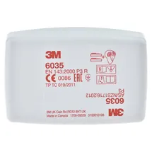 3M Partikelfilter im robusten Kunststoffgehäuse 6035 P3r