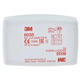 3M Partikelfilter im robusten Kunststoffgehäuse 6035 P3r