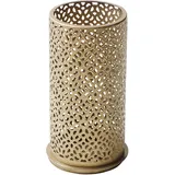 Duni Kerzenhalter aus Metall, goldfarben, 4 Stück