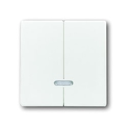 Bedienelement für Busch-Memory-Seriendimmer (studioweiß matt)