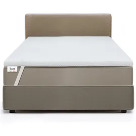 The White Stone Topper 95 x 190 cm H3 Leinen