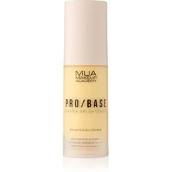 MUA Makeup Academy PRO/BASE Banana Brightening aufhellender Make-up Primer 30 ml