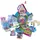 My Little Pony Mini World Magic Mini-Kristallspielhaus, Spielset mit 5 Sammelfiguren, 3 cm