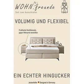 Jockenhöfer Boxspringbett CHALET - beige