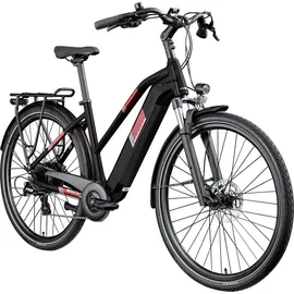 Zündapp Z810 2023 28 Zoll RH 50 cm Damen schwarz/rot