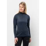 Jack Wolfskin Stehkragenpullover »SKY THERMAL HZ W«, Gr. XXL (48), night-blue, , 83454302-XXL