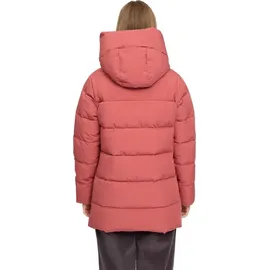 Mazine Basic Mid Length Puffer Jacket - Steppjacke, Größe:XS, Farbe:marsala