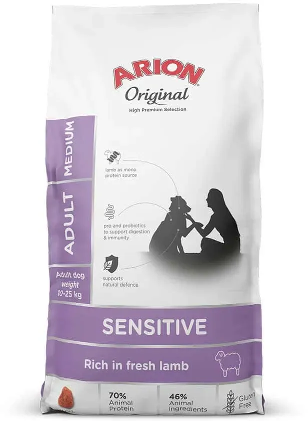 ARION Original Sensitive Adult Medium 12kg + 1kg