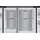 Samsung RS70F66KBTEF Side-by-Side (634 l, B, 1780 mm hoch, Edelstahl Look)