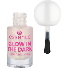 Essence Mini Nagellack Glow In The Dark Überlack pink/rosa 5 ml