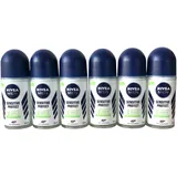 NIVEA MEN Sensitive Protect Deo Roll On im 6er Pack (6 x 50 ml), Antitranspirant Roller für sensible Haut, Deodorant mit 48h Schutz