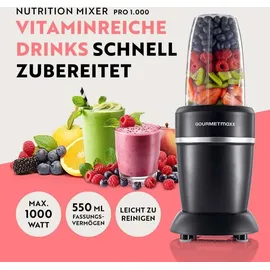 GOURMETmaxx Nutrition Mixer Pro 1.000 Standmixer