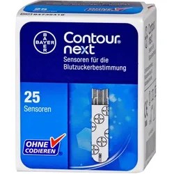 CONTOUR Next Sensoren Teststreifen 25 St.
