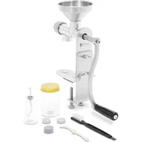 Royal Catering Manuelle Ölpresse Edelstahl Tischmontage + Zubehör &