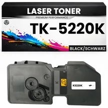 3dplady Kompatibel zu Kyocera TK-5220K Schwarz