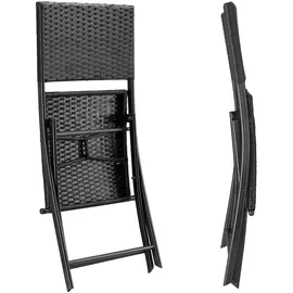 CASARIA Polyrattan Balkonmöbel 3tlg.