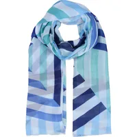 Capelli New York CAPELLI NEW YORK, Damen, blau combo, Obermaterial: 100% Polyester, Modetücher