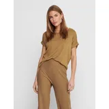 Only T-Shirt "ONLMOSTER – Kurzarmshirt mit Aufschlag und klassischem Look", Damen, Gr.
