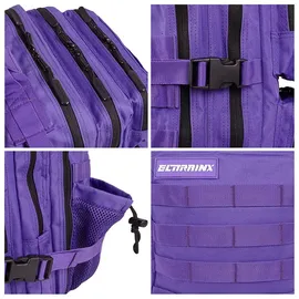 elitex training Tactical 25l Rucksack Violet