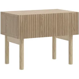 Selsey Nolie - Nachttisch Mit Schubalde, Eichenholzoptik, 50 cm - Selsey
